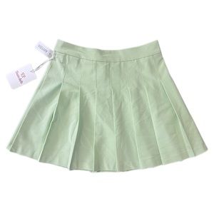 aritzia sunday best olive skirt